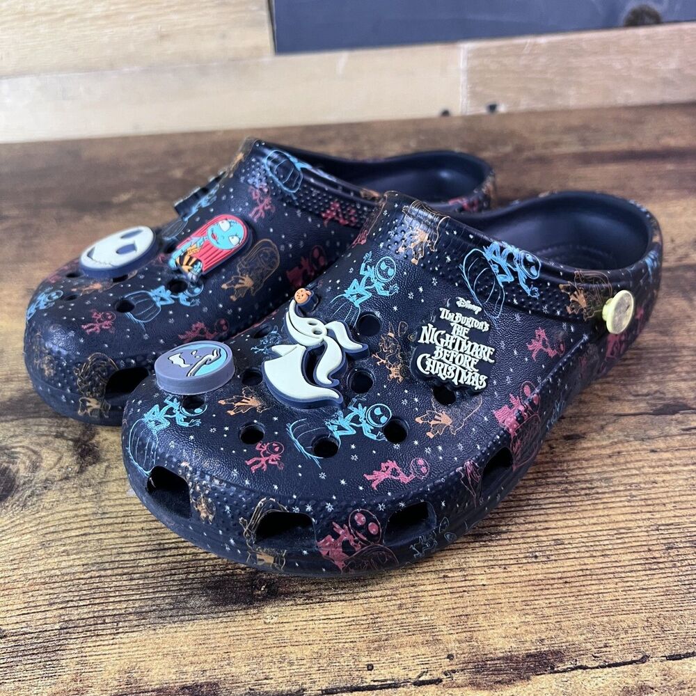 Nightmare Before Christmas Crocs J3 Slip On NO STRAP